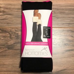 Terramar Hottotties Black Footless Leggings